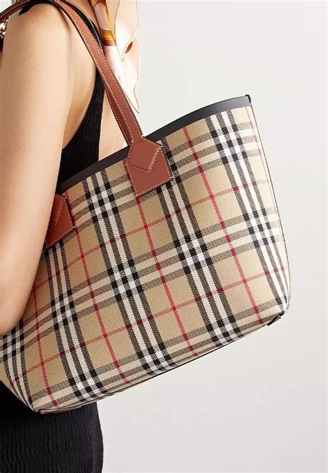 burberry small london tote bag